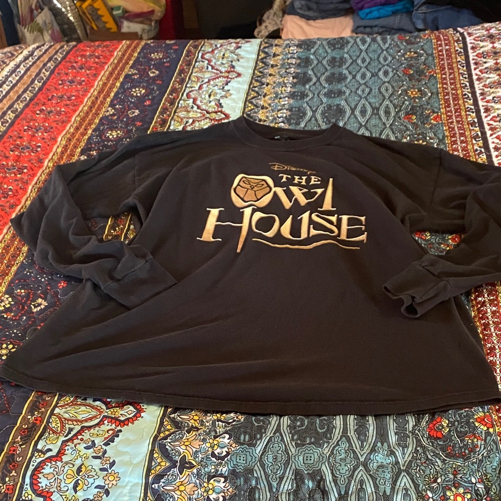 Disney The Owl House Black Long Sleeve Tee